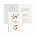 Filigree Letters - Invitation